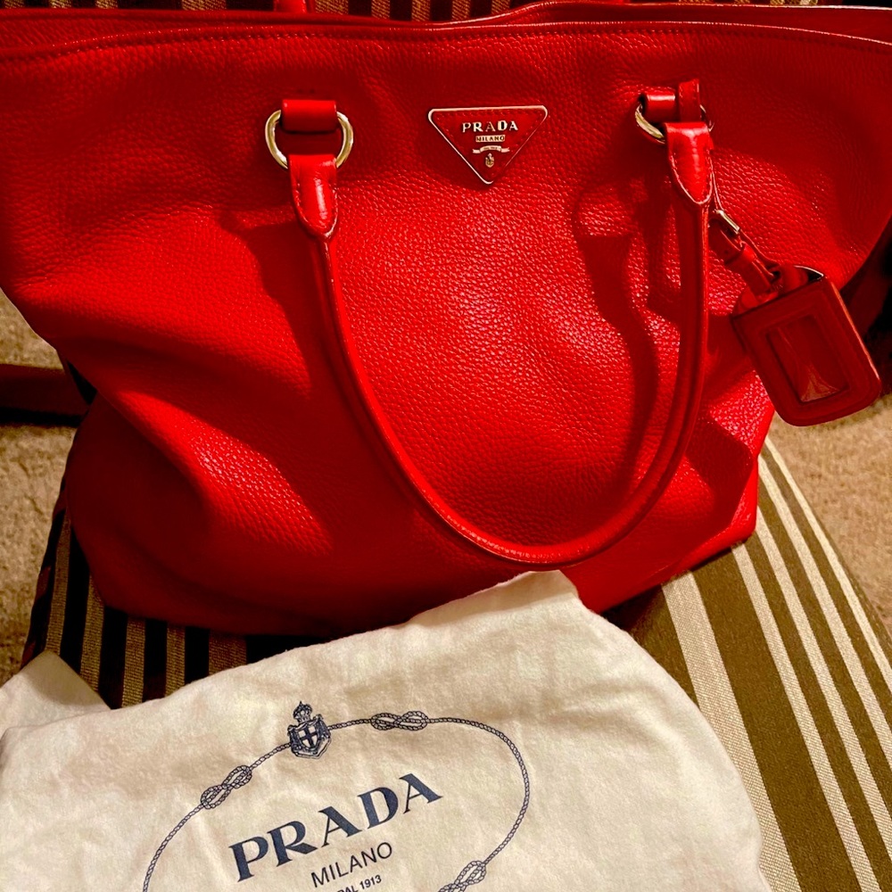 Prada Tote (Red)